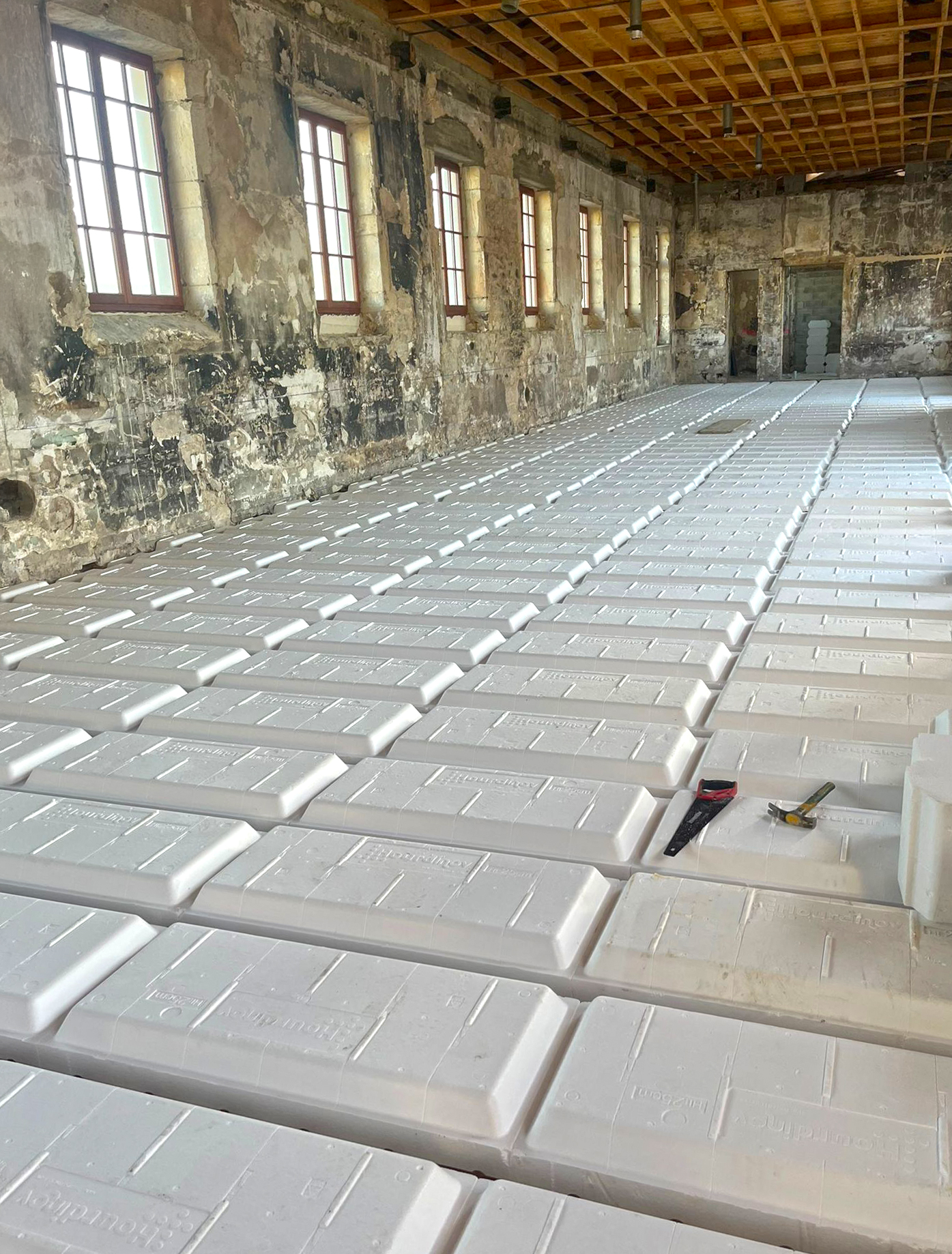 Vallorge rénovation plancher ERP