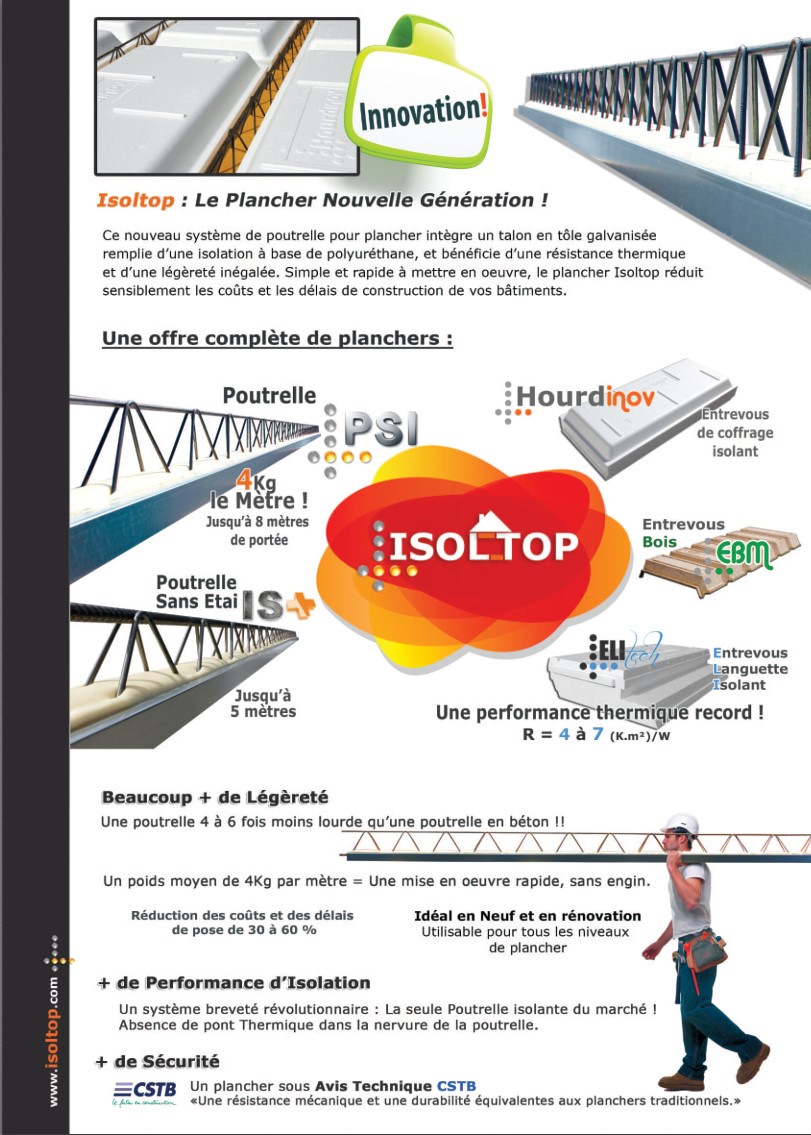 Fiche présentation isoltop