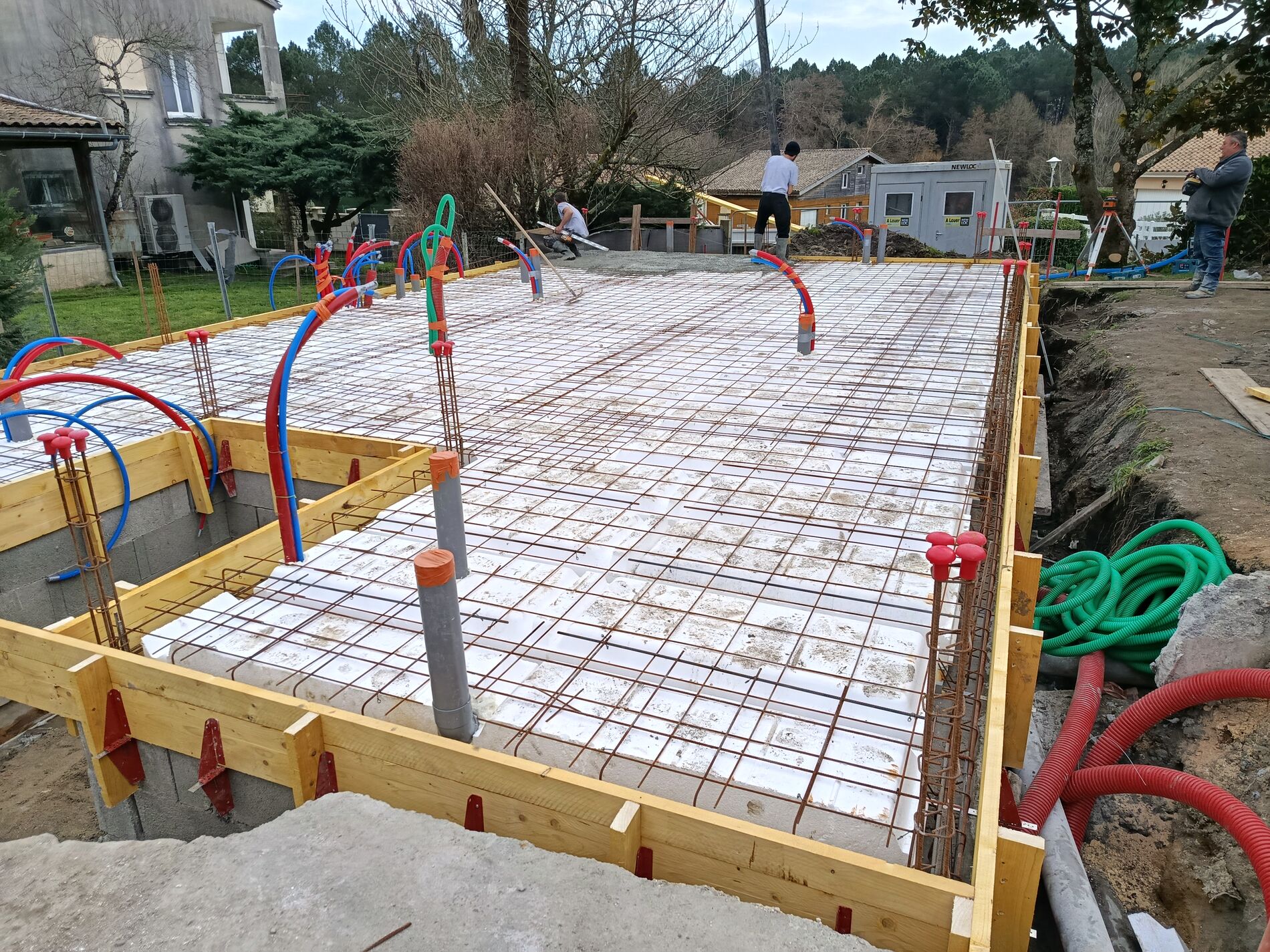 Coulage vide sanitaire ERP isoltop