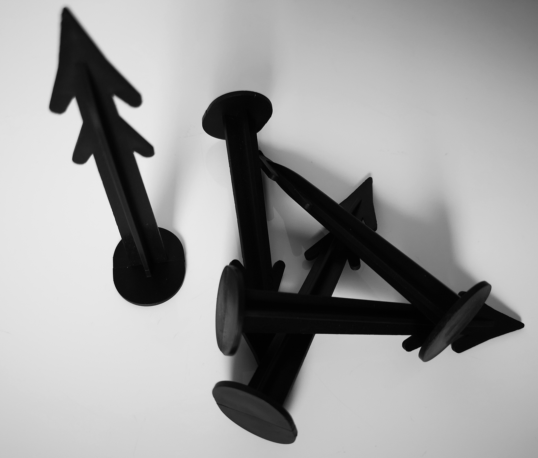 Fixation ancre plastique