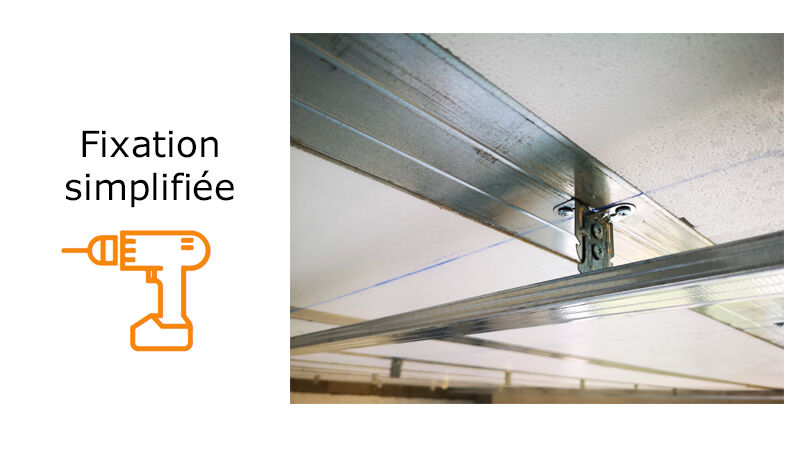 fixation dans poutrelle isoltop
